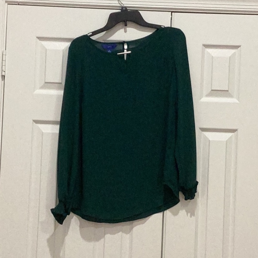 Emerald blouse